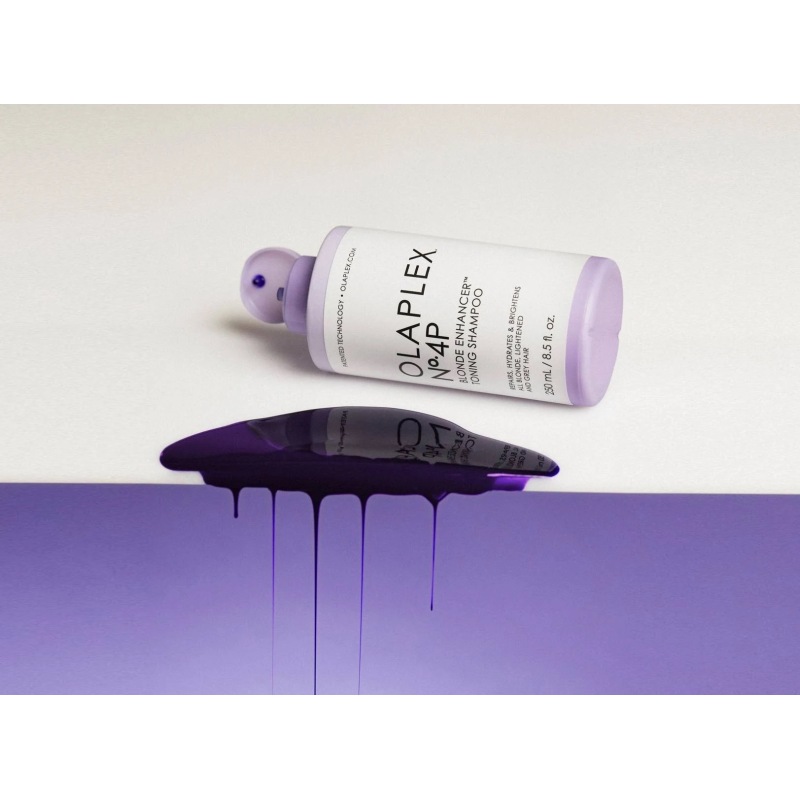 OLAPLEX No. 4P Blond Enhancer Toning Shampoo 250ml - immagine 2