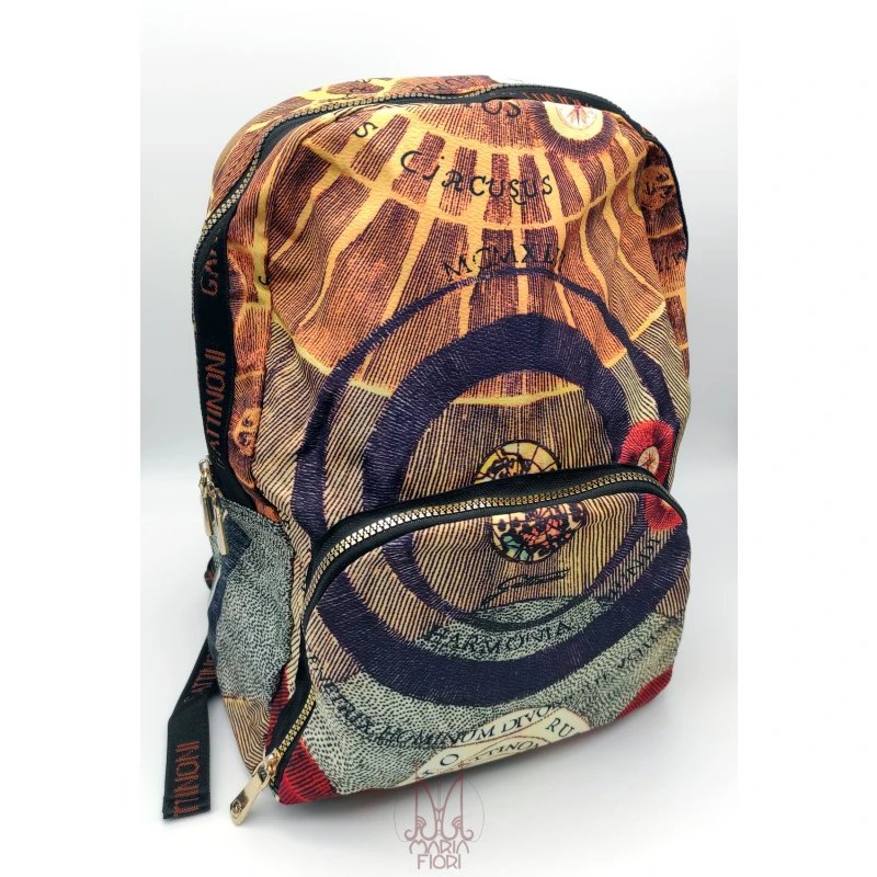 Gattinoni - Easy Chic Zaino pieghevole L Tessuto Tecnico Planetarium