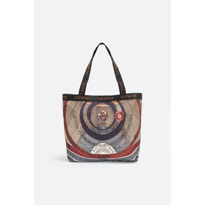 Gattinoni - Easy Chic Shopper Tessuto Tecnico Planetarium