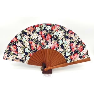 ABANICOS Ventaglio Cotton Oscuro 23cm