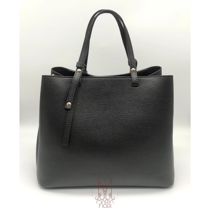 U.S. POLO Borsa in Pelle Arlington L.Handbag - Black - immagine 2