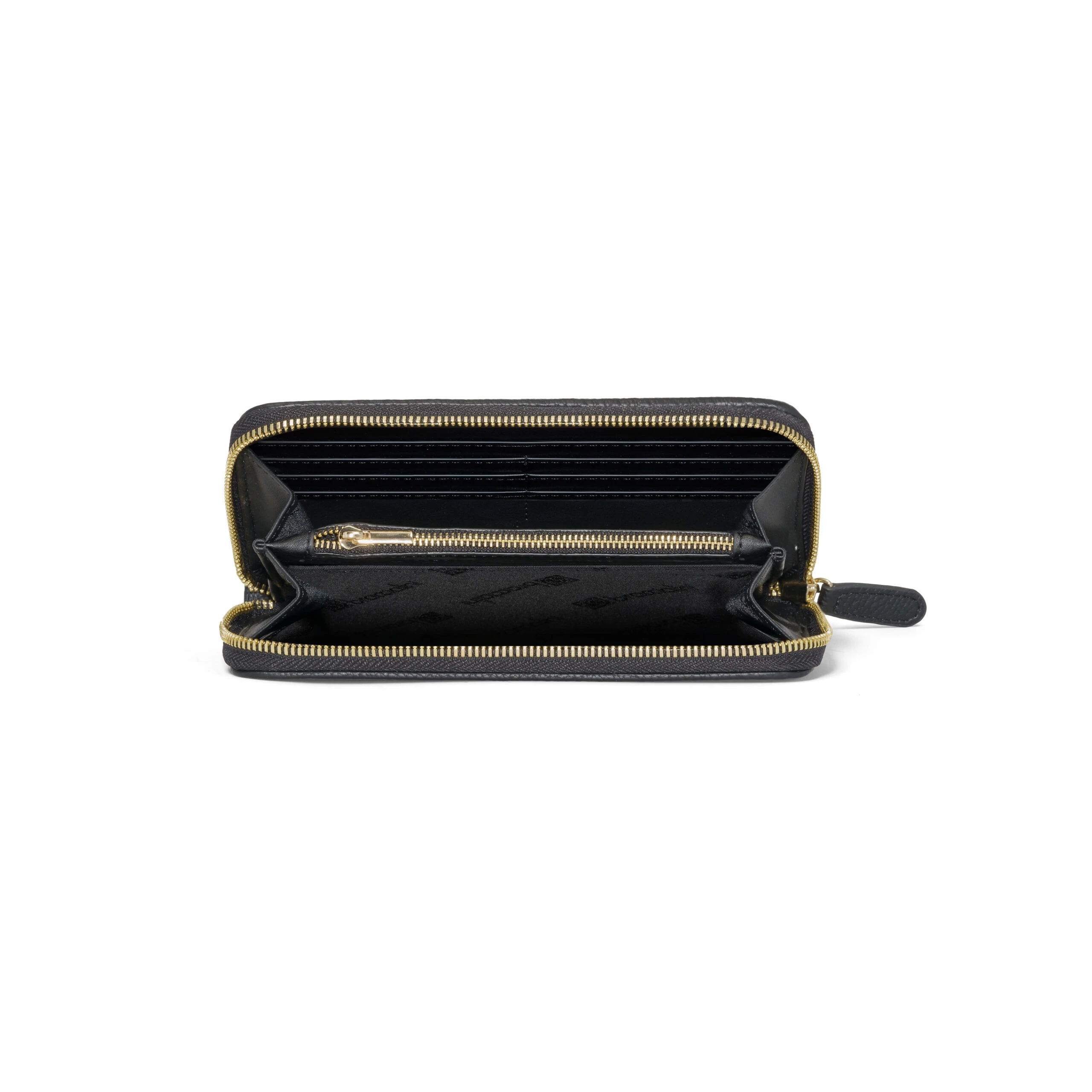 Braccialini Portafoglio in Pelle Zip Around Basic Nero - immagine 3