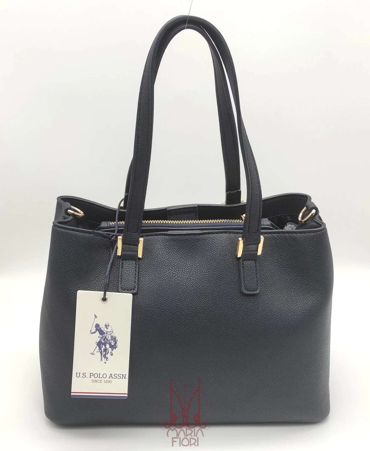 U.S. POLO Borsa a mano Jones D.Handle - Navy Blue - immagine 2