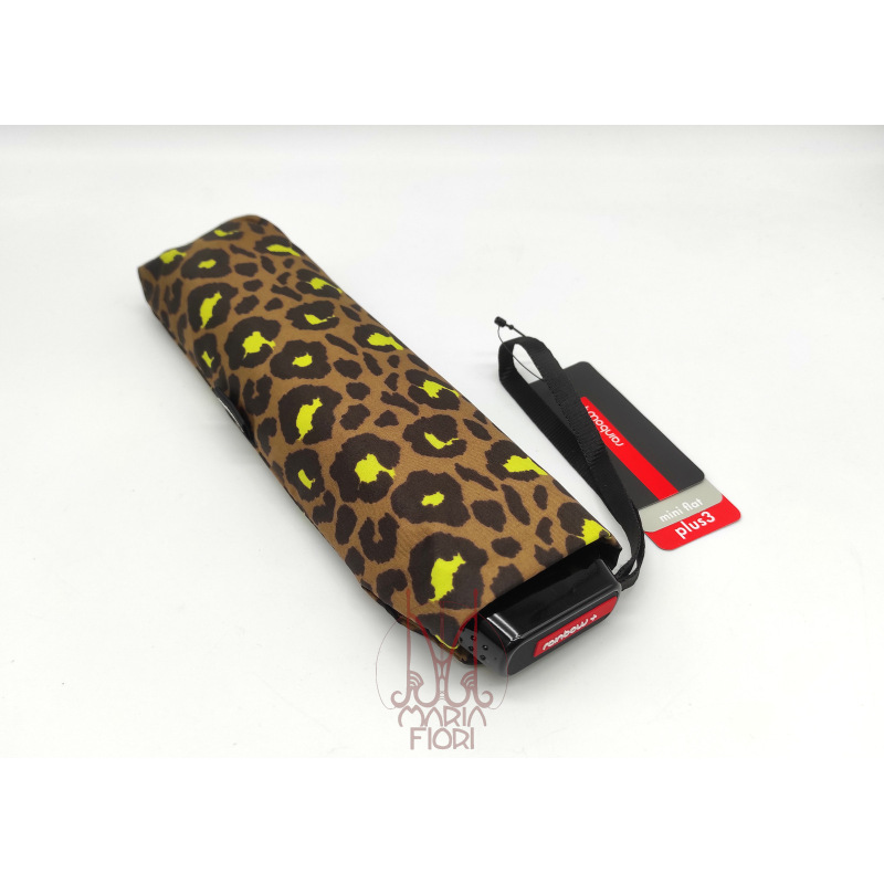 Rainbow Ombrello mini Flat manuale Plus3 - Acid Safari