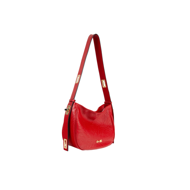 MBRC - Borsa Tracolla in Pelle Mon Amour - Rosso