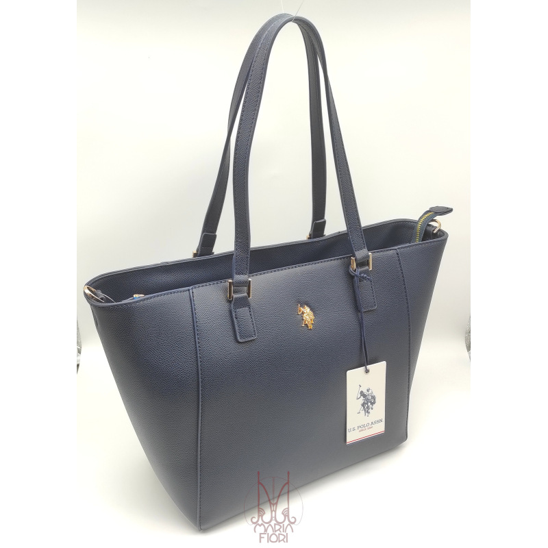 U.S. POLO Borsa Shopping Jones - Navy Blue
