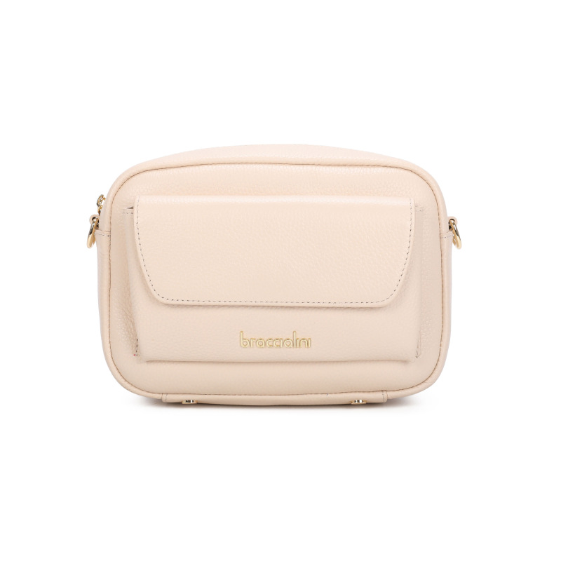 Braccialini Borsa a tracolla Jinny Leather - Beige