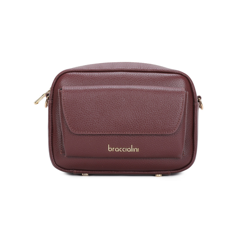 Braccialini Borsa a tracolla Jinny Leather - Bordeaux