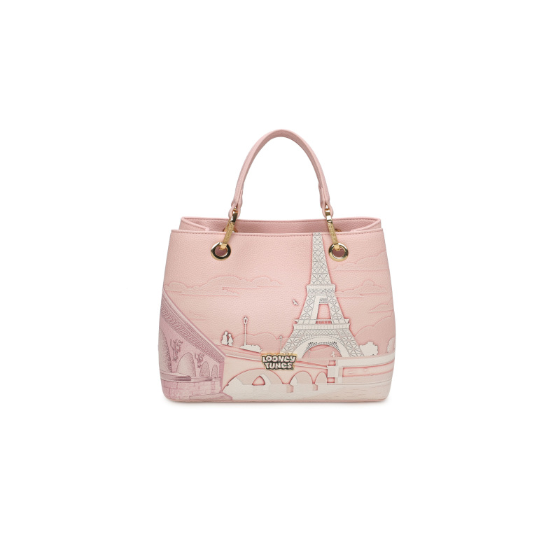Braccialini Tua Borsa Cartoline Looney Tunes Tweety Paris - immagine 3