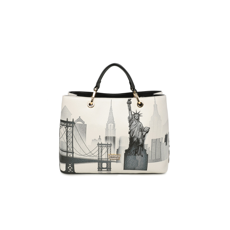Braccialini Tua Borsa Cartoline Looney Tunes New York - immagine 3