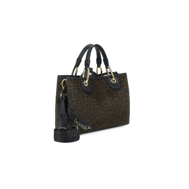 Braccialini Tua Borsa a mano Beth Animalier - Leopard - immagine 2