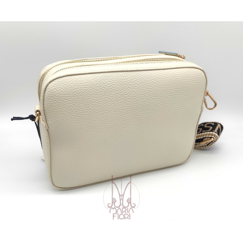 U.S. POLO Borsa a tracolla Mansion d.zip - Avorio - immagine 2