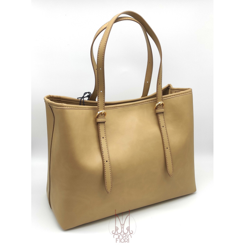 U.S. POLO Borsa Shopping Blackstones - Beige - immagine 2