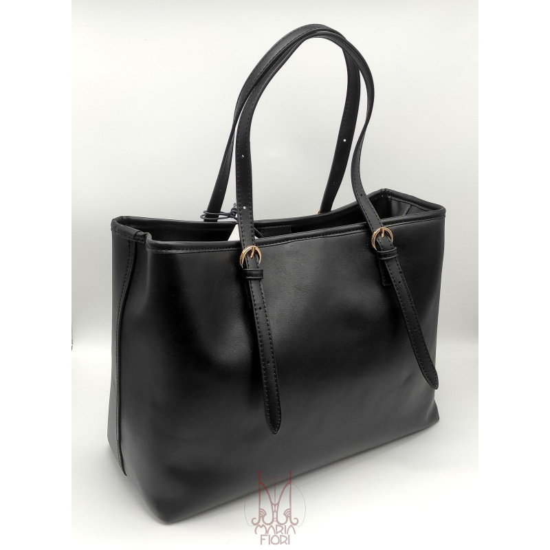 U.S. POLO Borsa Shopping Blackstones - Nero - immagine 2