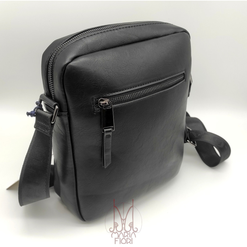 U.S. POLO Assn Borsello Uomo Free Spirit Vertical Crossbody - Nero - immagine 2