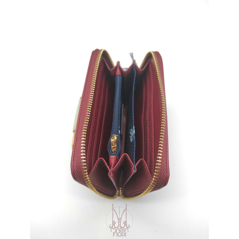 U.S. POLO Assn Portafoglio Zip M Jones Wine - immagine 2
