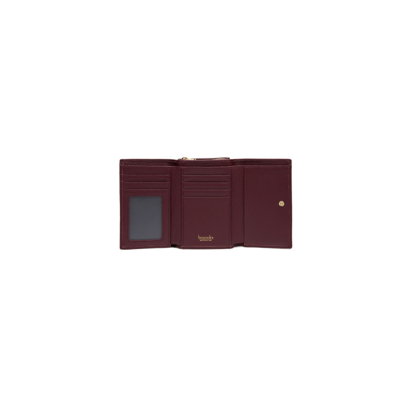 Braccialini Portafoglio Medio in Pelle Basic Bordeaux - immagine 2