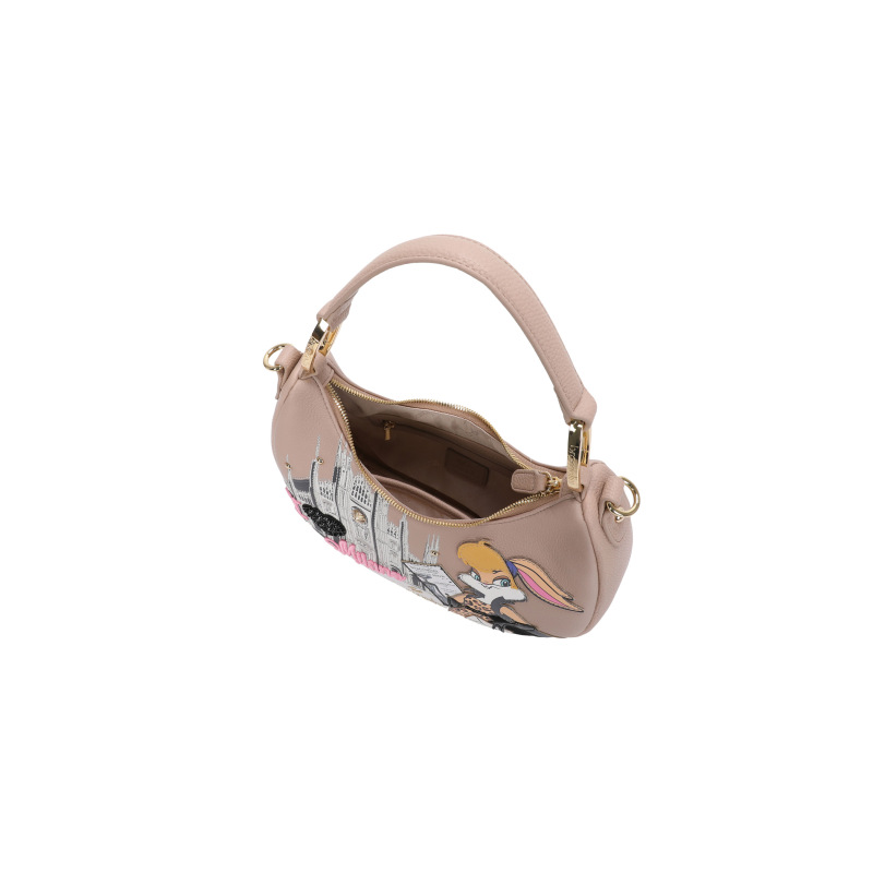 Braccialini Borsa Hobo Cartoline Looney Tunes - immagine 3