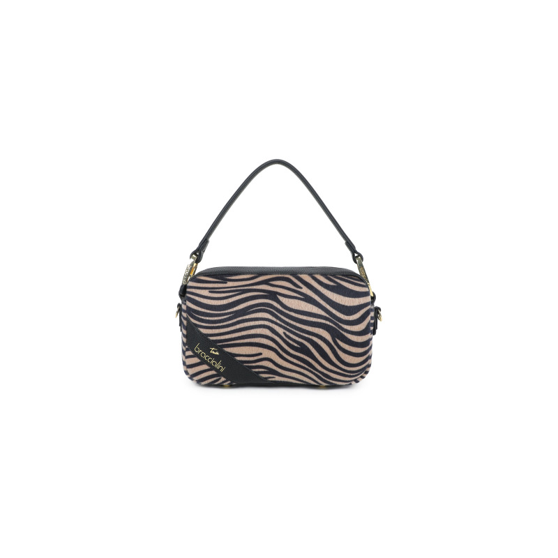 Braccialini Borsa Jinny Animalier Zebra