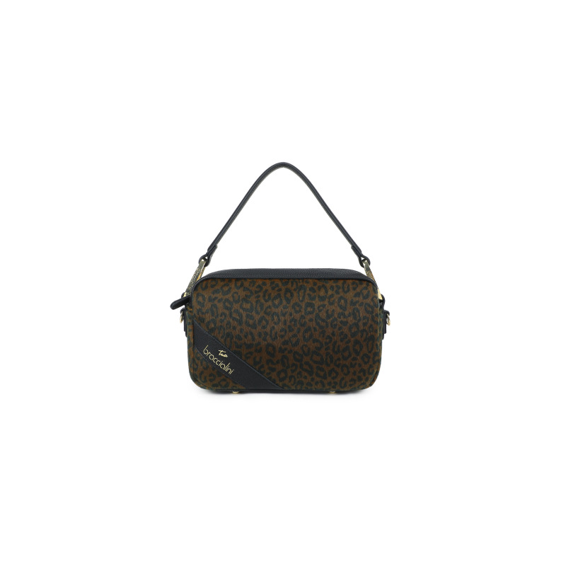 Braccialini Borsa Jinny Animalier Leopard