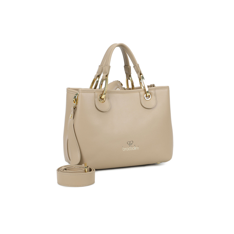 Braccialini Tua Borsa a mano Beth - Beige Taupe - immagine 2
