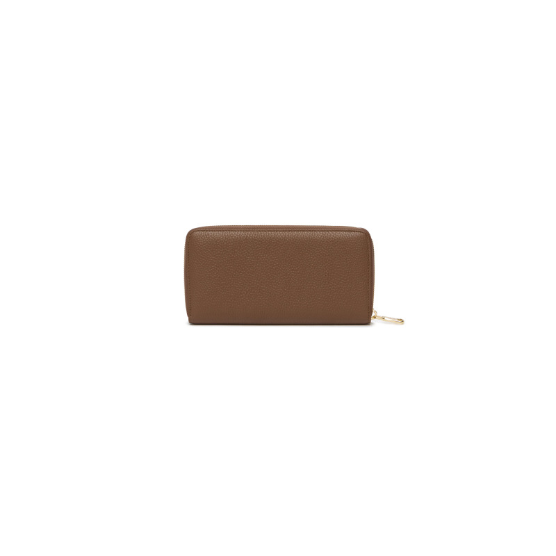 Braccialini Portafoglio in Pelle Zip Around Basic Marrone - immagine 3