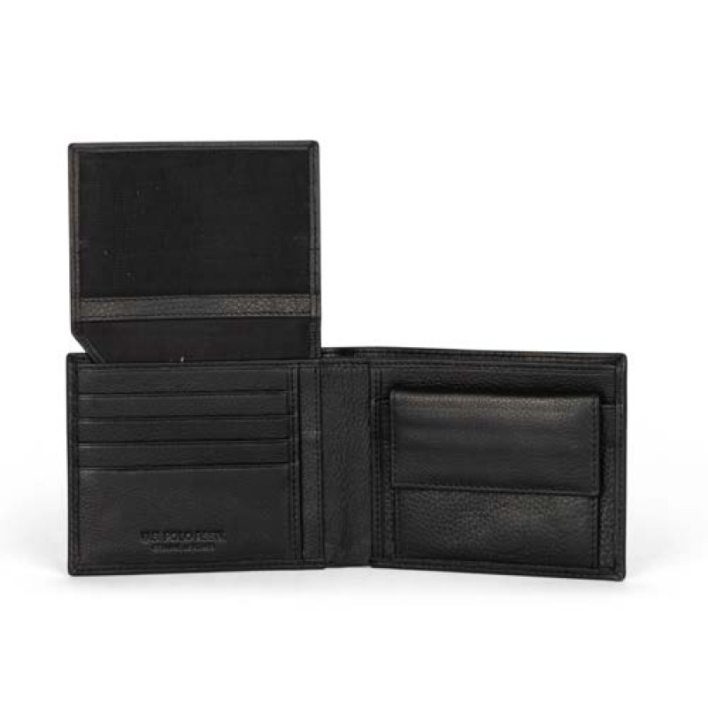 U.S. POLO Assn Portafoglio Brazil c/flap - Nero - immagine 2