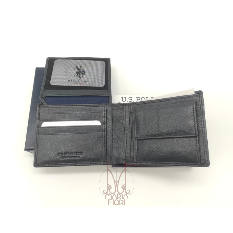 U.S. POLO Assn Portafoglio Brazil c/flap - Navy Blue - immagine 2