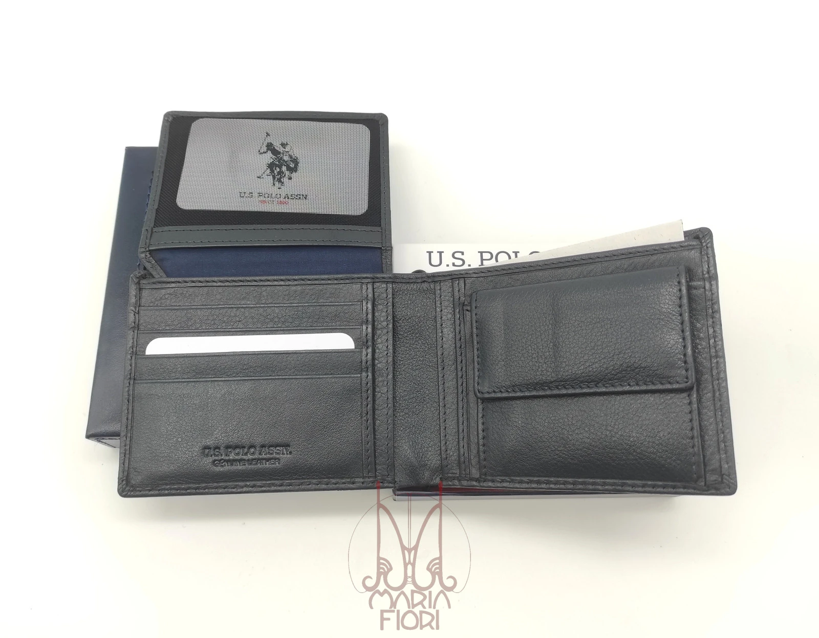 U.S. POLO Assn Portafoglio Brazil c/flap - Navy Blue - immagine 2