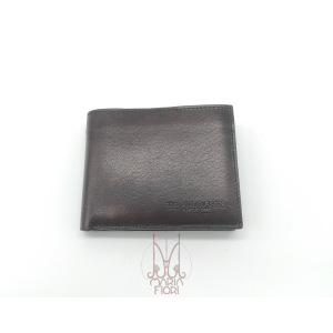 U.S. POLO Assn Portafoglio Blue Hill c/flap - Marrone/Navy