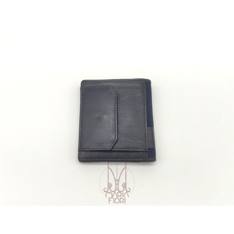 U.S. POLO Assn Portafoglio Mallet Picc. Vertical p.monete - Canvas Navy - immagine 2