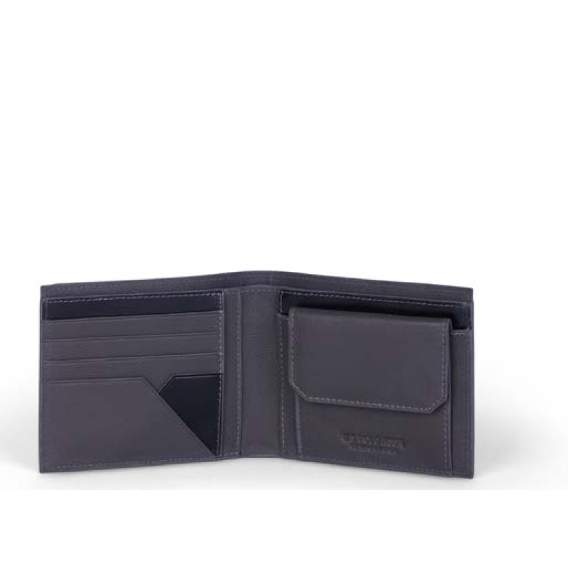 U.S. POLO Assn Blue Hill Portafoglio - Nero/Grigio - immagine 2