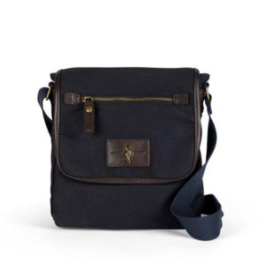 U.S. POLO Borsello Uomo Kinston Flap Navy Blue