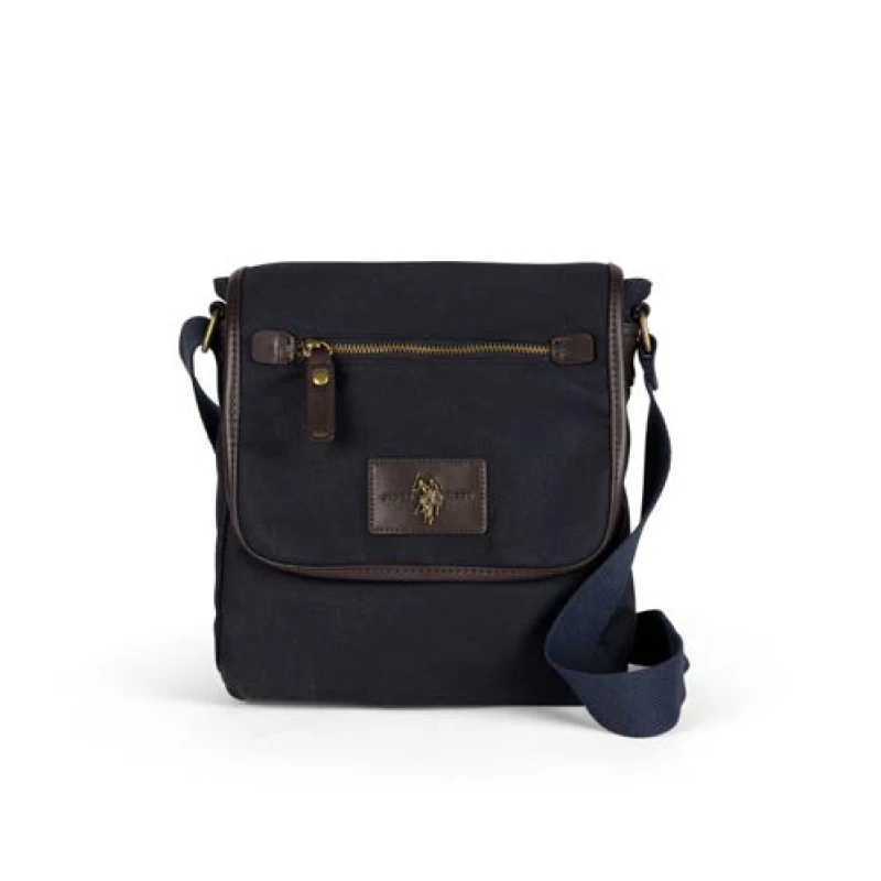 U.S. POLO Borsello Uomo Kinston Flap Navy Blue