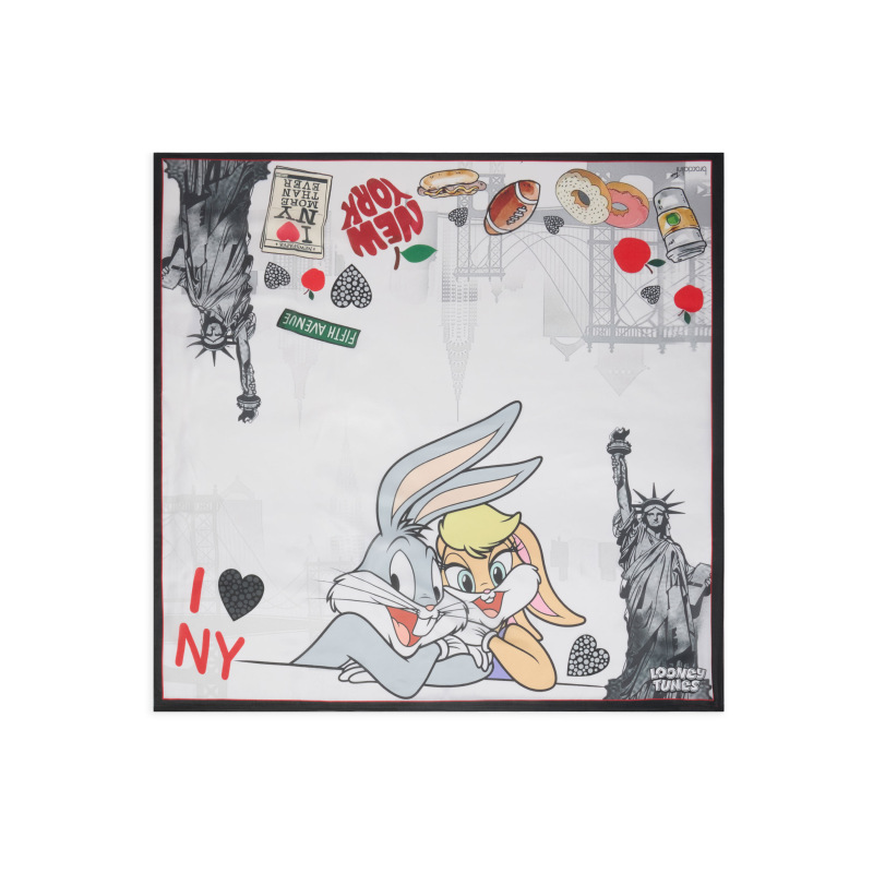 Braccialini Tua Foulard LT Cartoline NY 90x90 - immagine 2
