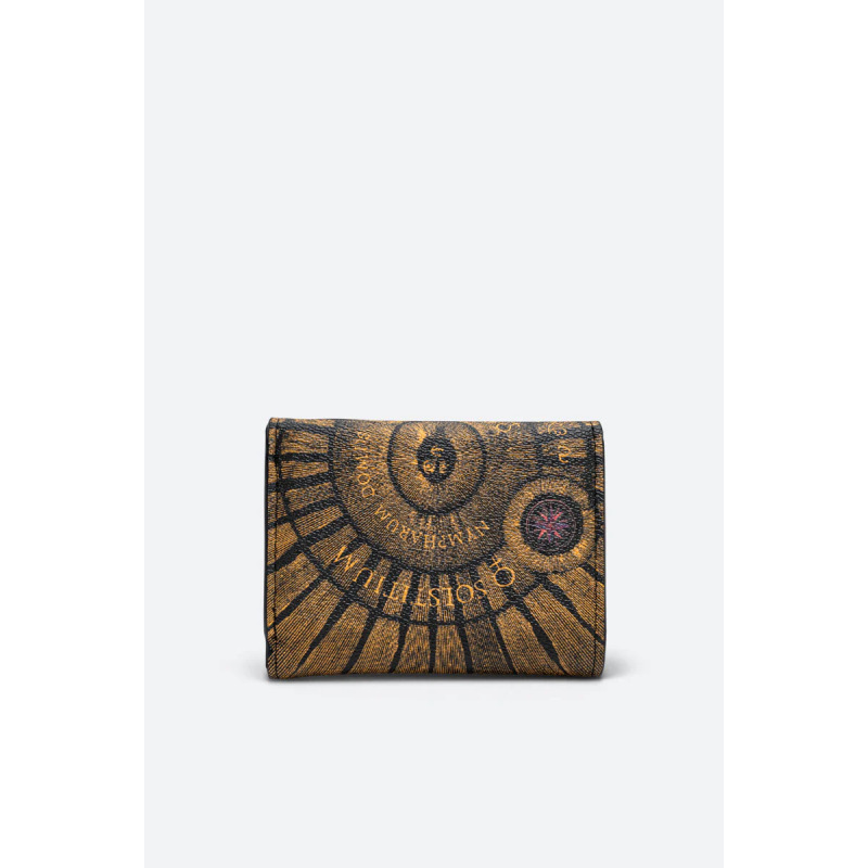 Gattinoni - Portafoglio medio con flap Planetarium Black - immagine 3