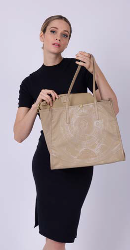 Gattinoni - Borsa Shopping reversibile Rain doppia portabilità - Nomad - immagine 4