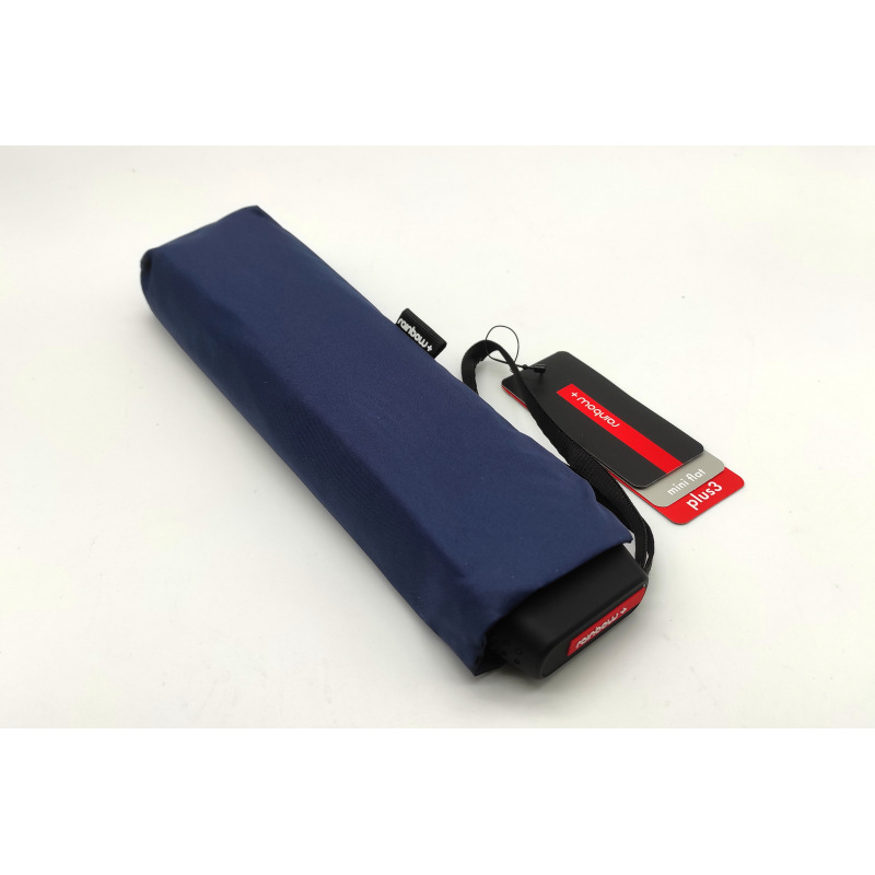 Rainbow Ombrello mini Flat manuale Plus3 - Navy Blue