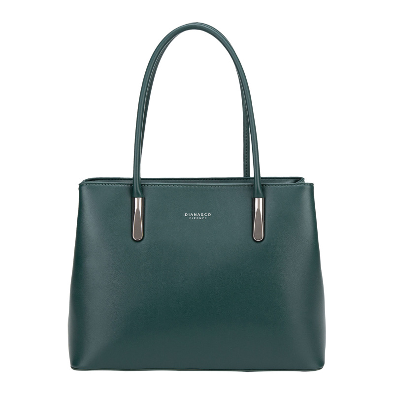 Diana&co Borsa a mano con divisorio - Forest Green