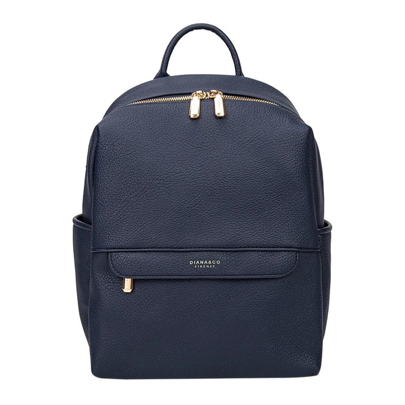 Diana&co Zainetto zip - Navy Blue