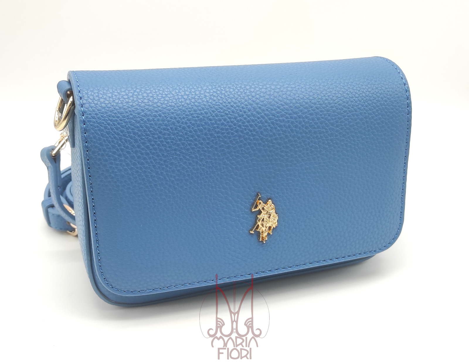 U.S. POLO Borsa a tracolla Mansion Flap - Denim