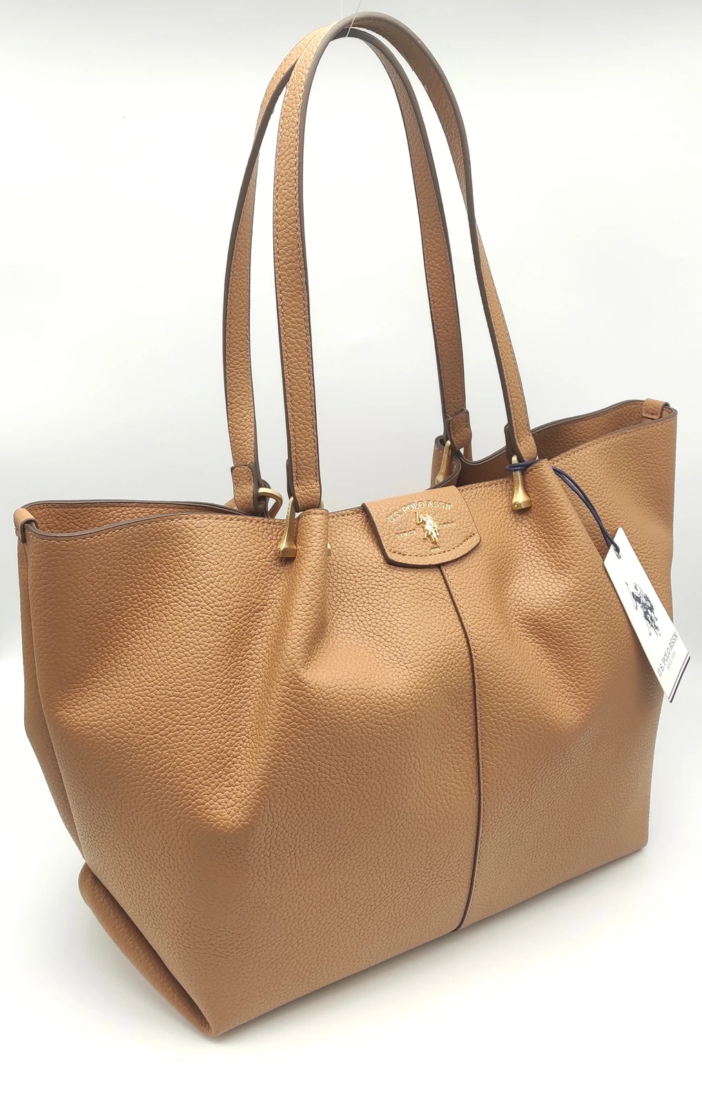 U.S. POLO Borsa Shopping Stewart L - Camel