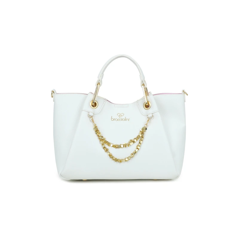 Braccialini Tua Borsa a mano Amy - Bianco