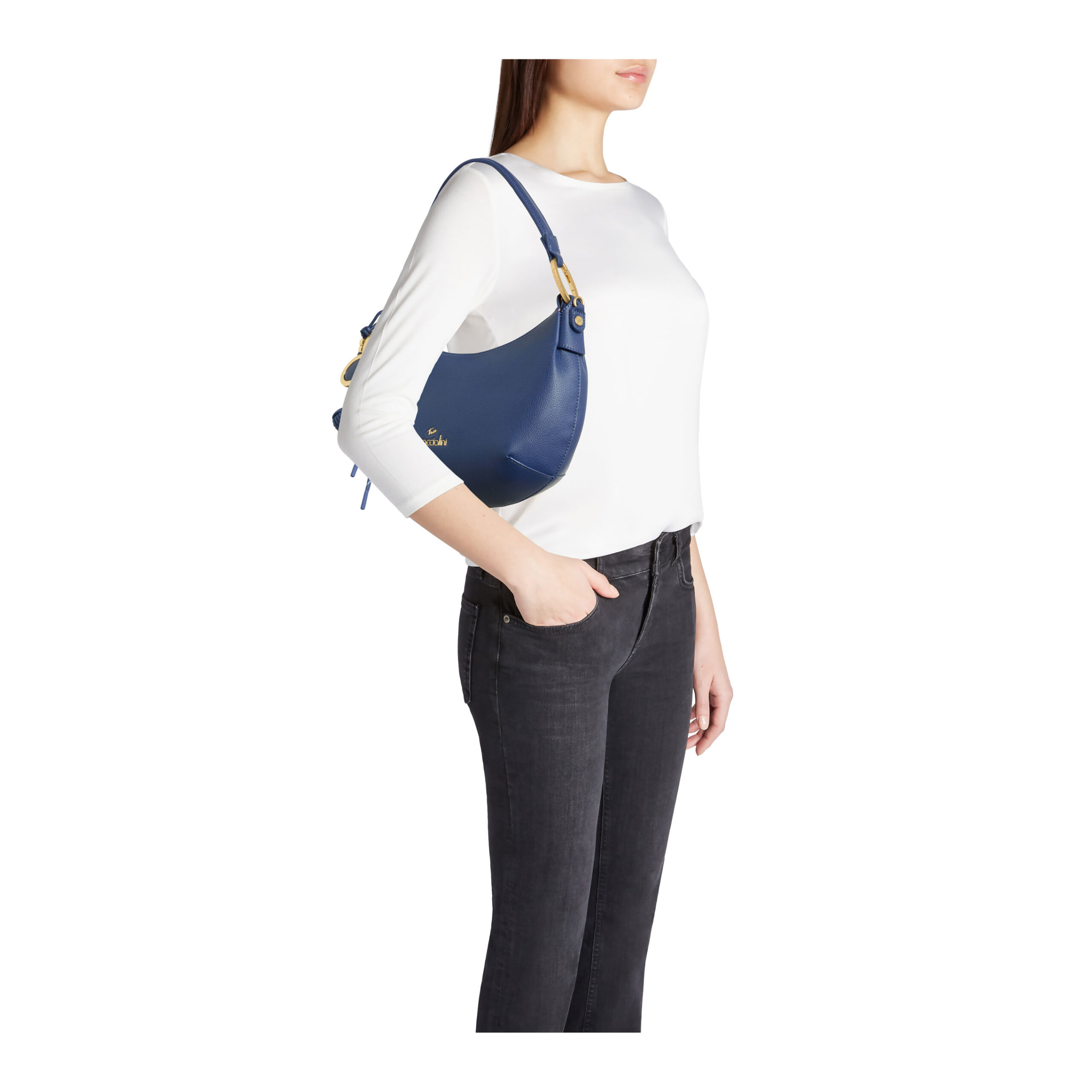Braccialini Tua Borsa a spalla Beth - Blu - immagine 5