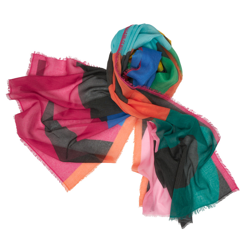 MBRC - Stola/Sciarpa Micromodal Multicolor 190x70