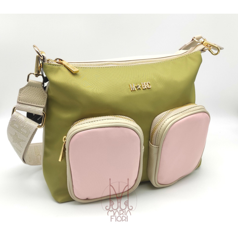 MBRC - Borsa a spalla Golf - Avorio/Multi