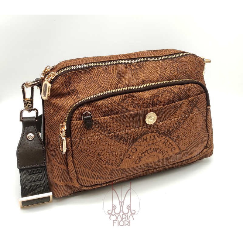 Gattinoni - Borsa Crossbody Maya Experience Marrone