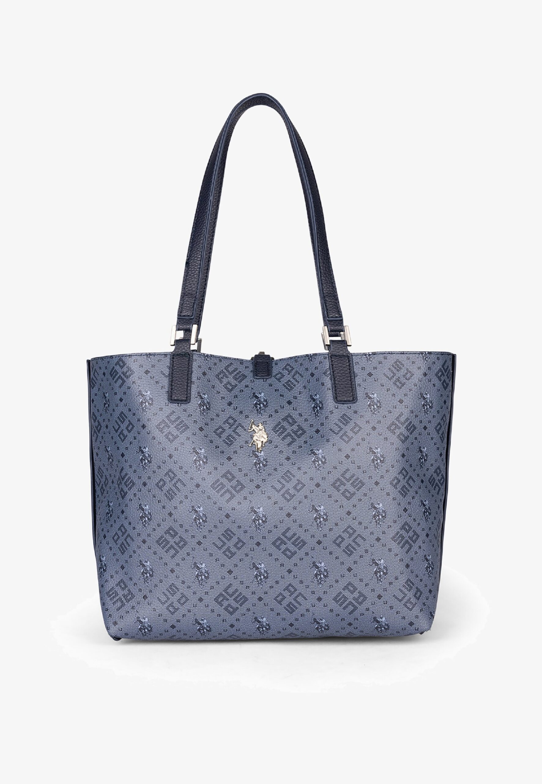 U.S. POLO Assn Borsa Shopping Malibu M Reversibile 3 in 1 - Navy Blu - immagine 2