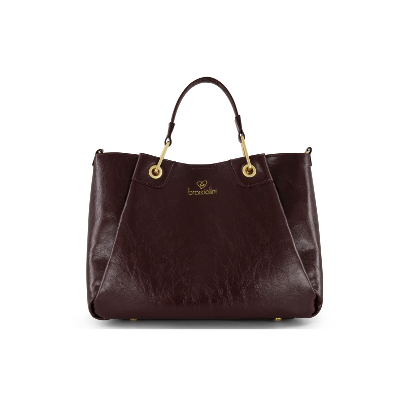 Braccialini Tua Borsa a mano Amy L - Rosso Vinaccia