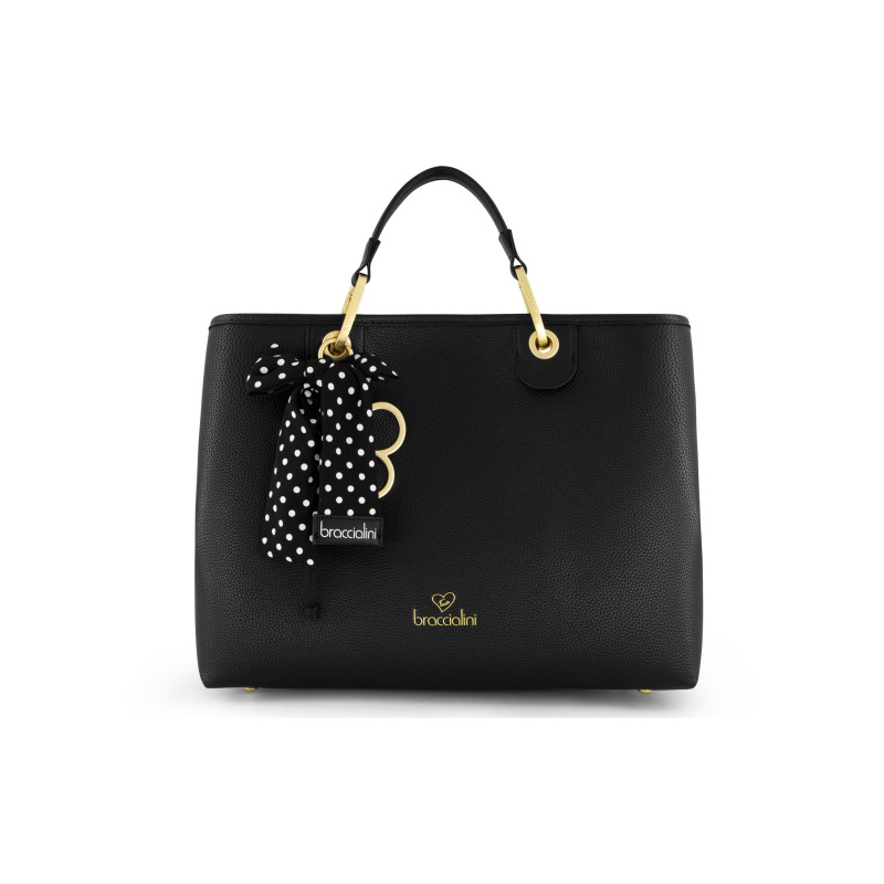 Braccialini Tua Borsa a mano L Beth - Nero